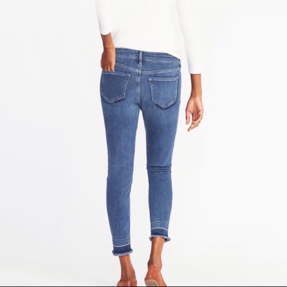 Old Navy Rockstar Jeans | Released Hem